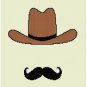 Cowboy Graph/Chart Afghan Crochet Pattern