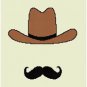 Cowboy Graph/Chart Afghan Crochet Pattern