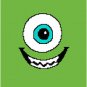 Monsters inc Mike Graph/Chart Afghan Crochet Pattern