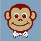 Monkey Graph/Chart Afghan Crochet Pattern