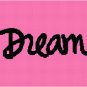 DREAM Graph/Chart Afghan Crochet Pattern