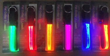 LED Pet Collar  Puppy Dog  Cat  Lighted up and Safety