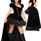 Sexy Witch Fairy Costumes for Women Guilty Crown Cosplay Victorian Costume Dresses