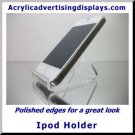 5 Clear Acrylic Cell Phone Stand / iPod / Display Holder