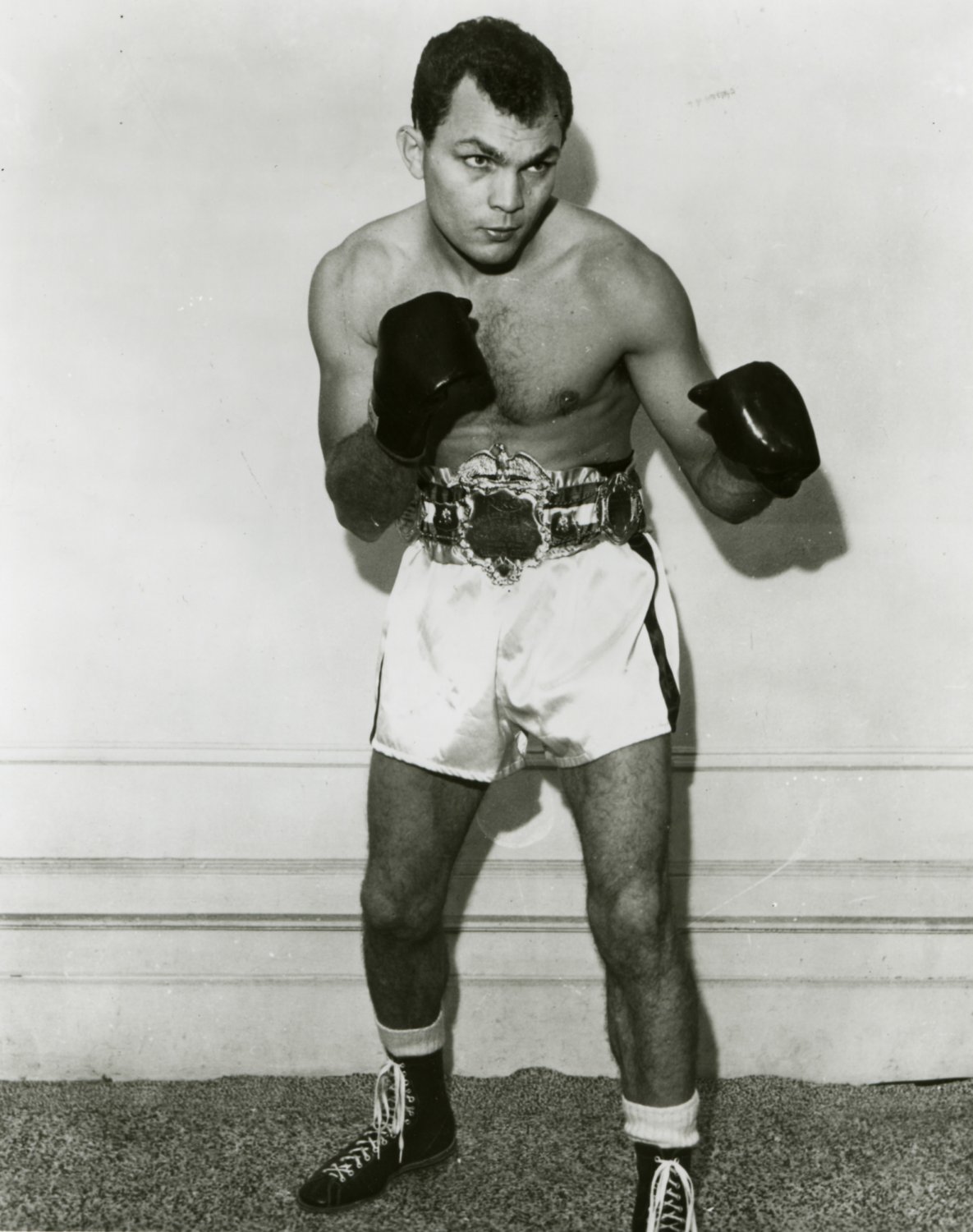 Carlos Ortiz Photo World Boxing Champion Puerto Rico