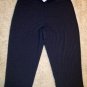 Women's J.JILL Cropped Capri Pant Sz XL Black Stretch Wearever Soft Comfort XL