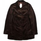 J.JILL Light Corduroy Coat/Jacket NWT $89.00 Sz SMALL Brown NEW