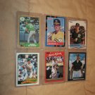 Late 1980's and 1994 Mark McGwire Baseball Cards w/ Plastic Holders