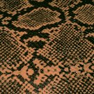 Beige and Black Snake Print Art