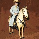 Cowboy and Horse Photo