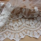 5yards embroidery Lace trim-white ribbon for sewing-LSENS005