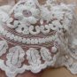 5yards embroidery Lace trim-white ribbon for sewing-LSENS005