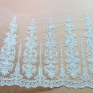 5yards embroidery Lace trim-white ribbon for sewing-LSENS045