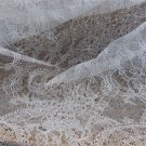 eyelash lace fabric,Chantilly Lace -3meters in 1pcs High quality-T001