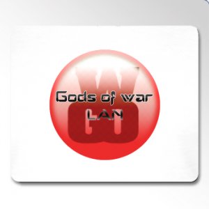 Gods Of War LAN Mousemat