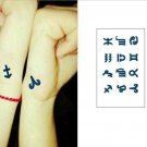 Zodiac Signs Waterproof Removable Temporary Tattoo Body Arm Art Sticker