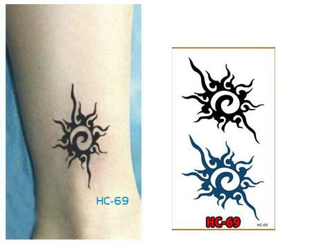 SPLASH Waterproof Removable Temporary Tattoo Body Arm Art Sticker