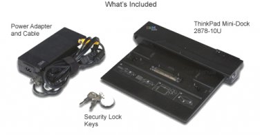 IBM thinkpad mini dock type 287810u NEW