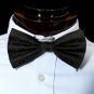 Black Freemason Masonic Bow Tie