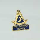 Past District Deputy Freemason Masonic Lapel Pin