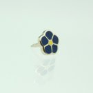 Forget Me Not Masonic WW2 Lapel Pin 