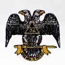 32nd Degree Scottish Rite Masonic Freemason Patch 32nd Degree Scottish Rite Masonic Freemason Patch