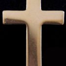 Christian Cross Lapel Pin (Gold) Christian Cross Lapel Pin (Gold)