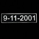 Uniform Lapel Pin 9-11-2001 September 11th 9-11