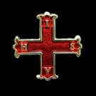 Red Cross Of Constantine Freemason Masonic Lapel Pin Red Cross Of Constantine Freemason Masonic Lapel Pin