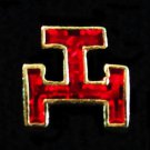 York Rite Triple Tau Masonic Freemason Lapel Pin York Rite Triple Tau Masonic Freemason Lapel Pin