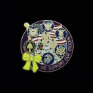 U.S. United States American Flag "We Support Our Troops" Patriotic Lapel Pin U.S. United States American Flag "We Support Our Troops" Patriotic Lapel Pin