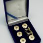 Blue Lodge Square & Compasses Masonic Freemason Stud Suit & Tux Set