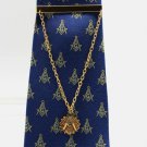 Blue Lodge Freemason Masonic Square & Compasses Masonic Tie Clip