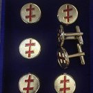 Scottish Rite 33rd Degree Masonic Stud Tux Set Scottish Rite 33rd Degree Masonic Stud Tux Set