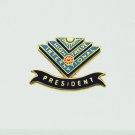 High Twelve 12 Club President Masonic Mason Lapel Pin