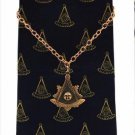 Blue Lodge F&AM Past Master Freemason Masonic Tie Chain