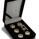 St. Thomas Of Acon Gold Masonic Stud Suit & Tux Set