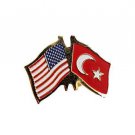 United States Turkey Friendship Lapel Pin