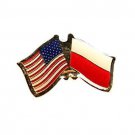 United States Poland Friendship Lapel Pin