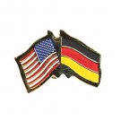 United States Germany Friendship Flag Lapel Pin