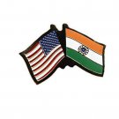 United States India Friendship Flag Lapel Pin
