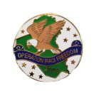 Operation Iraqi Freedom Patriotic Lapel Pin Operation Iraqi Freedom Patriotic Lapel Pin
