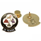 York Rite 10 Years Freemason Masonic Lapel Pin York Rite 10 Years Freemason Masonic Lapel Pin