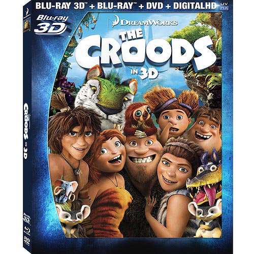 The Croods (Blu-ray 3D + Blu-ray + DVD + Digital Copy + UltraViolet)