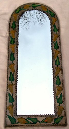 Hand-Painted Tin Mirror (Full)