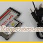 Expresscard 54mm to USB 3.0 Adapter 2-Port Fully inside Laptop Express card 54