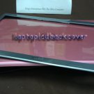 Original Dell Inspiron 1735 1736 1737 LCD Back Cover with Front Bezel + Hinges (Pink)