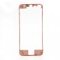 Colored LCD Supporting Frame with 3M Adhesive Sticker for iPhone 5 - Red