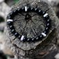 Men's Onyx and Crystal Bracelet