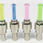 New 4pcs Mix Color LED Light Neon Bike Car Tire Tyre Wheel Valve Caps, Free Shipping